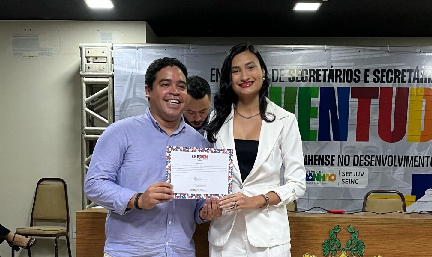 Laís Galvão toma posse no CEJOVEM representando o Instituto Luiz Pedro